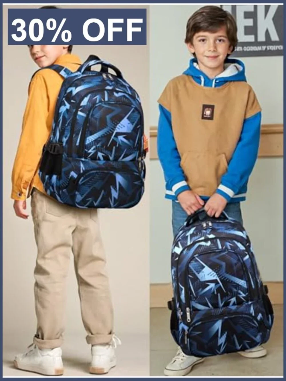 Kids School Backpack with Laptop Compartment for Elementary Middle School